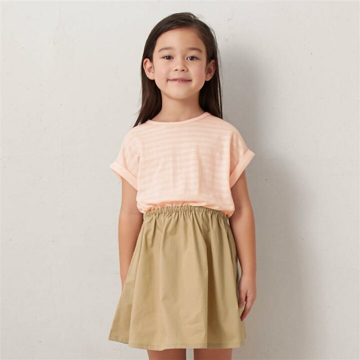 楽天市場 ベルメゾン ドッキング ワンピース ピンク ベージュ 140 150 子供服 子供 服 子供用品 ガールズ 女の子 子供用 Tシャツ ベルメゾン ママ