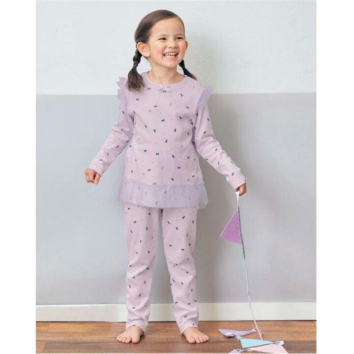 楽天市場 ベルメゾン チュール使い リボン柄 やわらか スムース キッズ パジャマ ラベンダー 80 90 100 110 1 130 子供服 ガールズ 女の子 部屋着 小学生 ベルメゾン ママ 楽天市場 ベルメゾン チュール使い リボン柄 やわらか スムース キッズ パジャマ ラベンダー 80 90 100 110 1 130 子供服 ガールズ 女の子 部屋着 小学生 ベルメゾン ママ