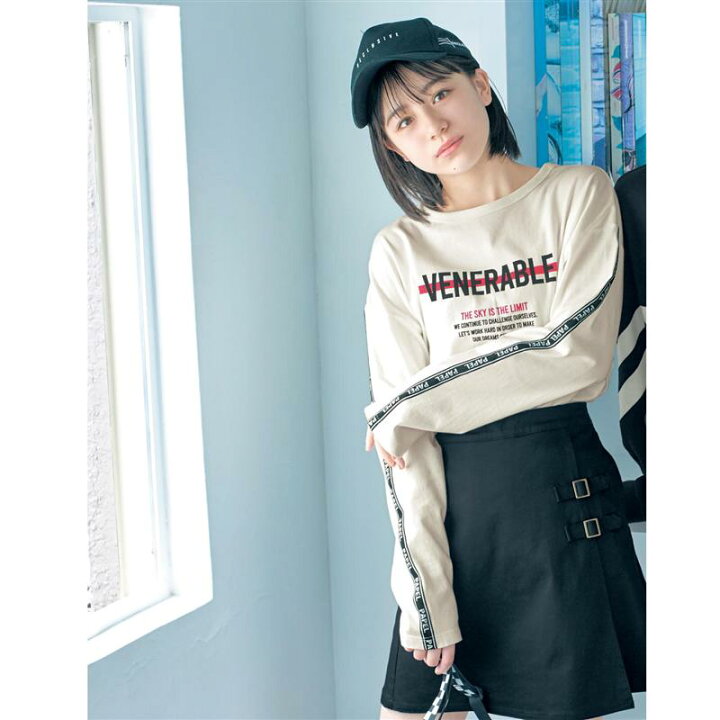 楽天市場 ベルメゾン ロゴテープ使い 綿100 長袖 Tシャツ オフホワイト 135 145 145 155 150 160 155 165 ベルメゾン 子供服 子供 服 ガールズ 女の子 キッズ ジュニア Tシャツ ベルメゾン ママ