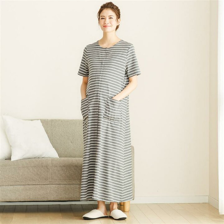 楽天市場 ベルメゾン 授乳対応 2wayワンピース 半袖 マタニティ パジャマ ネイビー マタニティm L マタニティ 授乳服 妊婦 ママ 妊娠 ルームウェア パジャマ 部屋着 寝間着 出産 入院 準備 おうち時間 ベルメゾン ママ