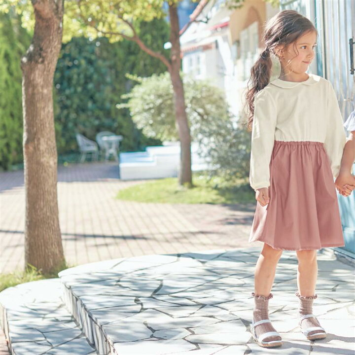 楽天市場 ベルメゾン 子供服 ジータ 襟付き ドッキング ワンピース 140 150 子ども 子供 キッズ キッズ服 服 ワンピース ワンピ女の子 ガールズ 小学校 小学生 通学 通園 保育園 幼稚園 着 入園 入学 22ss ベルメゾン ママ