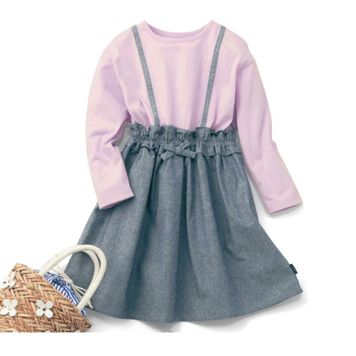 楽天市場 ベルメゾン 子供服 ジータ ウエストフリル ドッキング ワンピース 140 150 子ども 子供 キッズ キッズ服 服 ワンピース ワンピ 女の子 ガールズ 小学校 小学生 通学 通園 保育園 幼稚園 着 通学 制服 入園 入学 22ss ベルメゾン ママ
