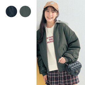 べルメゾン パペル ラピス/Papel lapiz 取り外しできるフード付き2WAY中わたジャケット ◆ J-XXS(135~145) J-XS(145~155) J-S(150~160) J-M(155~165) ◆ ◇ 子ども 子供 キッズ KIDS 子ども服 キッズ服 服 アウター アウターウェア 上着 ジャケット ◇