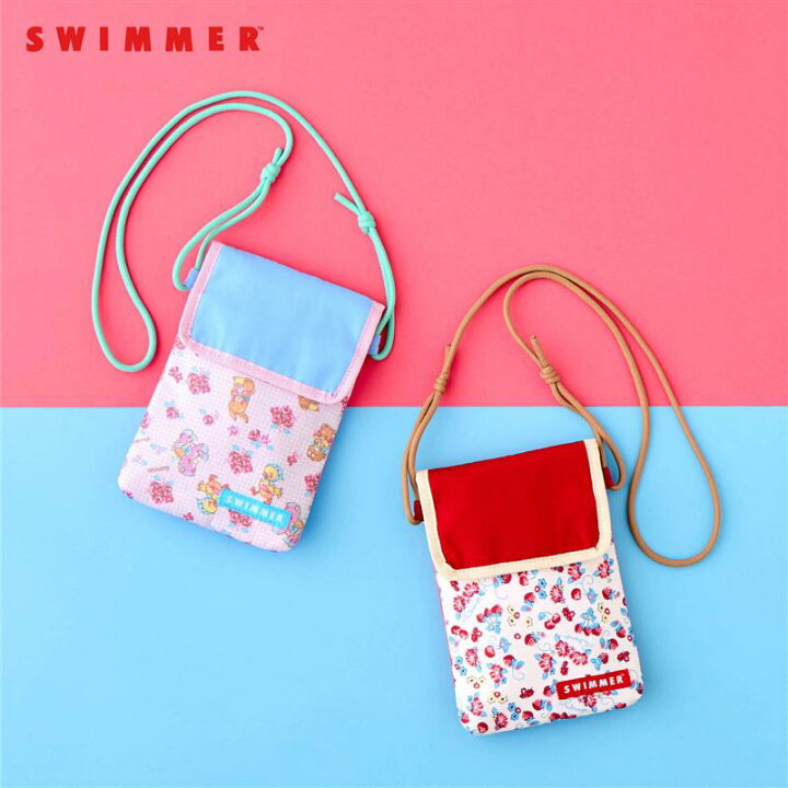 楽天市場】＼ SWIMMER コラボ／ ショルダー スマホポーチ【スマホを 
