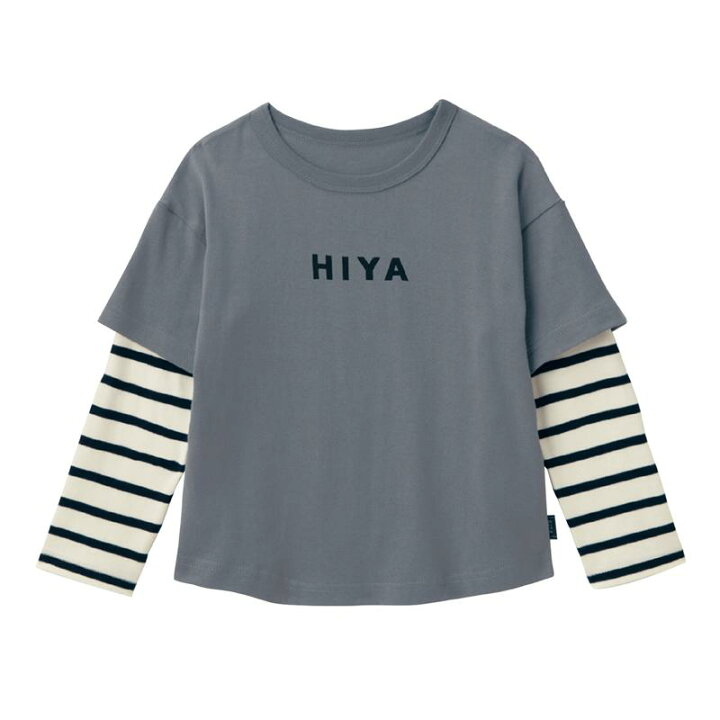 楽天市場】重ね着風 袖レイヤード 長袖 Tシャツ ◇ 90-130 ◇ ◇ 春 秋 