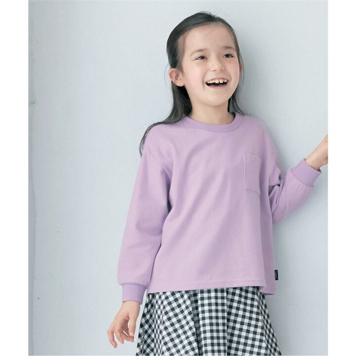 楽天市場 ベルメゾン 子供服 ジータ 名札ココ 胸ポケット付き 袖リブ 長袖 Tシャツ 90 130 子ども 子供 キッズ キッズ服 服 トップス Tシャツ 小学校 小学生 通学 通園 保育園 幼稚園 着 通学 制服 入園 入学 22ss ベルメゾン ママ