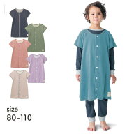 【人気商品★ジータ/GITA】あったか 裏側綿 フリース スリーパー 長袖 ◆ 80~90／100~110／120~130 ◆ ◇…
