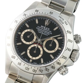 ROLEX ロレックス コスモグラフデイトナ 16520 A番 ブラック 【自動巻】【メンズ】【腕時計】【仕上げ済み】【中古】【希少】【箱・保証書付】