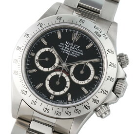 ROLEX ロレックス コスモグラフデイトナ 16520 U番 ブラック【メンズ】【自動巻】【腕時計】【中古】【希少】【トリチノバ】【箱・保証書付き】
