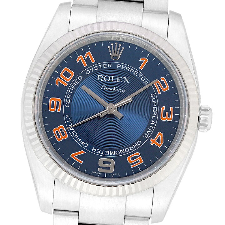 楽天市場】【美品】【箱・保証書付】ROLEX ロレックス エアキング  