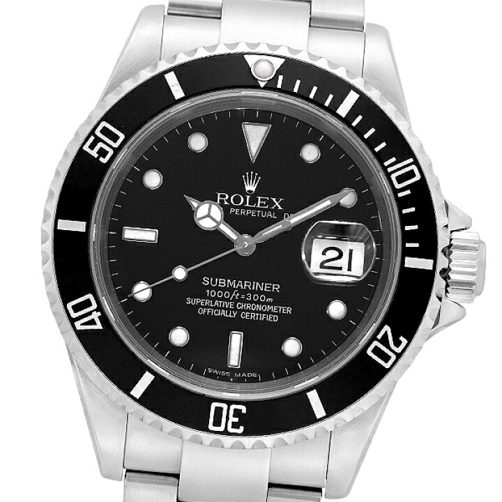 楽天市場】【箱・保証書付】ROLEX ロレックス サブマリーナデイト 