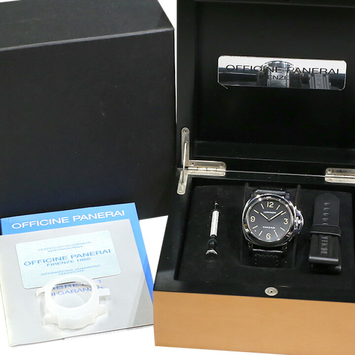 楽天市場】【A番 トリチウムダイアル】【箱・保証書付き】PANERAI 