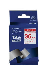 �i�ԕ��� ���e�[�v 36mm�j �s�[�^�b�`���~�l�[�g�e�[�v TZe-262 �e�[�v�J�Z�b�g �u���U�[ brother P-TOUCH �y���[���֕s���i�z��TZ-262��p�e�[�v