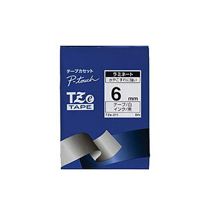 �i������ ���e�[�v 6mm�j �s�[�^�b�`���~�l�[�g�e�[�v TZe-211 �e�[�v�J�Z�b�g �u���U�[ brother �y���[���֑Ή�8�܂Łz
