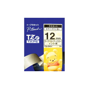 �y�x�r�[�v�[�C�G���[ 12mm �������z �s�[�^�b�`�p�f�B�Y�j�[�e�|�v TZe-DH31 �e�[�v�J�Z�b�g Pooh �u���U�[ brother �y���[���֑Ή�8�܂Łz