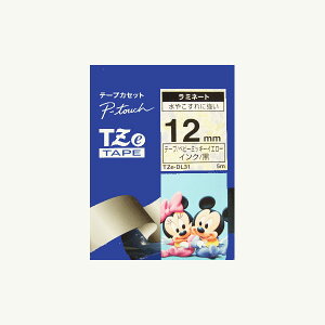 �y�x�r�[�~�b�L�[�C�G���[ 12mm �������z �s�[�^�b�`�p�f�B�Y�j�[�e�|�v TZe-DL31 �e�[�v�J�Z�b�g Mickey �u���U�[ brother �y���[���֑Ή�8�܂Łz