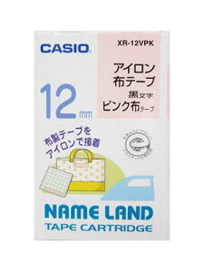 �J�V�I �l�[�������h�e�[�v�J�[�g���b�W12mm XR-12VPK�iXR12VPK�j �y�������A�C�����s���N�z�e�[�v�z �J���[��f�U�C�����y���߂�e�[�v NAME LAND TAPE CARTRIDGE �y���[���֑Ή�10�܂Łz CASIO