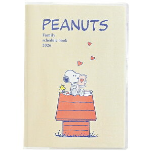 2026N A6 Xk[s[Ƒ蒠 hbOnEXy656SQAzNc {̃TCY H155×W110×D6mm jn܂ 2025N12n܂ Zj ʃ|Pbgt SNOOPYƑ蒠 PEANUTS KUTSUWAy[ւ̂ݑ