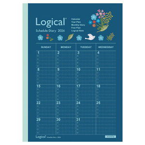 2026N B5 WJ_CA[ ԃm[g^CvA S2 t[yNS-B502-26A-S2z{̃TCY H252×W179mm jn܂ 2025N12n܂ y[g[̕\ NSB50226AS2 iJoV Nakabayashiy[֑