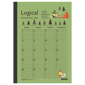 2026N A5 WJ_CA[ ԃm[g^CvA S1LvyNS-A502-26A-S1z{̃TCY H210×W148mm jn܂ 2025N12n܂ y[g[̕\ NSA50226AS1 iJoV Nakabayashiy[֑