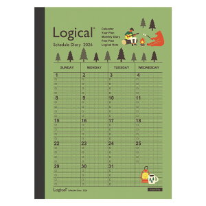 2026N B6 WJ_CA[ ԃm[g^CvA S1 LvyNS-B602-26A-S1z{̃TCY H182×W128mm jn܂ 2025N12n܂ y[g[̕\ NSB60226AS1 iJoV Nakabayashiy[֑