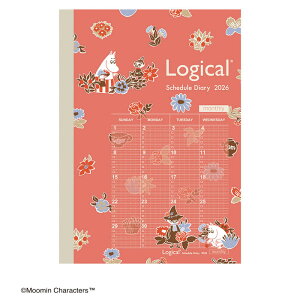 2026N B6 WJ_CA[ ԃm[g^CvM A1 [~yNS-B602-26M-A1z{̃TCY H182×W128mm jn܂ 2025N12n܂ NSB60226MA1 [~ƒԂ MOOMIN iJoV Nakabayashiy[