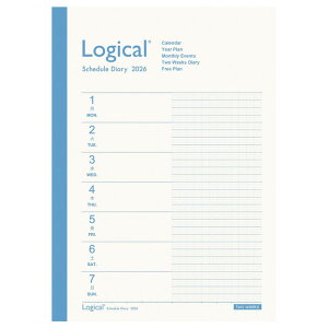 2026�N�� B5 ���W�J���_�C�A���[ ���J��2�T�ԃ^�C�vA W�z���C�g�yNS-B504-26A-W�z�{�̃T�C�Y H252×W179mm ���j�n�܂� 2025�N12��29�� �n�܂� NSB50426AW �i�J�o���V Nakabayashi�y���[���֑Ή��\�z