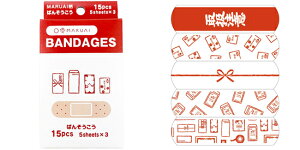 Jnp 15 i5×3V[gj W187×H72mm  ohGCh ΂񂻂 킢 LY BANDAGES 15pcs 5sheets×3 uhR{ [J[ƃR{ЃGXV[ɂIW