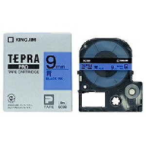 �L���O�W���u�e�v���vPRO�p �e�v���e�[�v�uSC9B�v�p�X�e�����x�� ������ ��9mm ����8m�@�J���[���x���@�u�e�v���vPRO�e�[�v�J�[�g���b�W KING JIM TEPRA