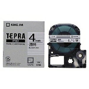�L���O�W���u�e�v���vPRO�p �e�v���e�[�v�^ST4K�@�������x�� ������ 4mm�� 8m�����@�u�e�v���vPRO�e�[�v�J�[�g���b�W�@KING JIM TEPRA