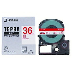 �L���O�W���u�e�v���vPRO�p �e�v���e�[�v�uSS36R�v�����x�� �ԕ��� 36mm�� 8m�����@KING JIM TEPRA�@�u�e�v���vPRO�e�[�v�J�[�g���b�W