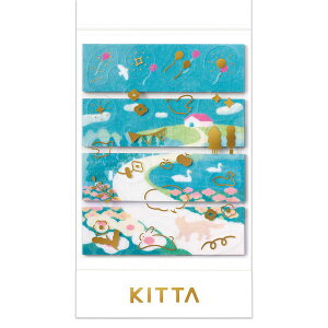 KITTA COLLAGE Lb^R[W IJ KITC001 Ă鎝ɕ֗ȃ}XLOe[v LOW@KING e[vTCY H15×W50mm 140i10×4j{V[1i20j2025N2