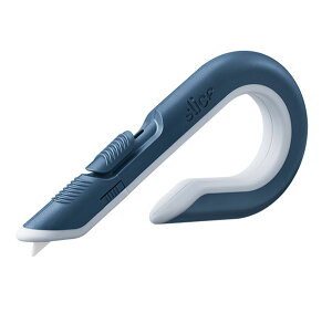 安心セラミックカッター PRO ネイビー【No.7750】2段階刃マグネット内蔵 安心設計・錆が出ない 左右両利き対応 しっかり握れるラウンド型ハンドル マルチカッター 段ボールカッター キングジ