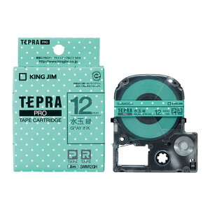 �L���O�W���u�e�v���vPRO�p �e�v���e�[�v�@SWM12GH�@�͗l ���ʗ΃��x�� �O���[���� ��12mm ����8m�@�u�e�v���vPRO�e�[�v�J�[�g���b�W