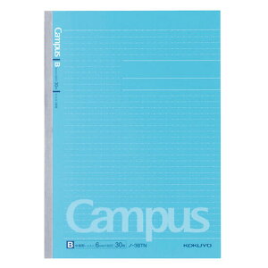 B5 �R�N�� �L�����p�X�m�[�g�i�h�b�g����r���j �m-3BTN ���ʉ��r B�r 6mm �h�b�g���� 6���i�Z�~B5�j252×179mm 35�s 30�� �����Ƃ� KOKUYO Campus �y 8���܂Ń��[���֑Ή��\ �z