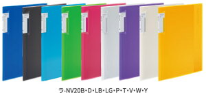 mr[^ A4 N[ubN 20|Pbg ނ̗ʂɉĔwς -NV20 Œ莮 NOVITA Clear Book |Pbg20 A4-S Ȃ O@F^e307×R244×w5`40mm kokuyo RN