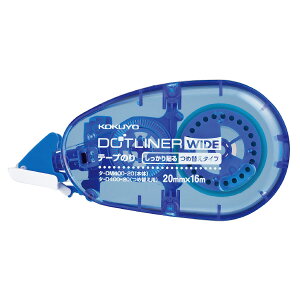 �ߑւ��p�e�[�v �^-D400-20N 20mm×16m �R�N�� �e�[�v�̂�l�ߑւ��p�e�[�v KOKUYO DOTLINER WIDE �h�b�g���C�i�[���C�h�p ACID FREE ��������\�� �{�́i�^-DM400-20N�j�ɃZ�b�g���Ă��g�p�������� �y���[