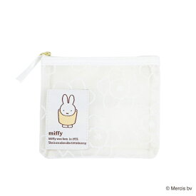 ミッフィー ティッシュケース付きポーチ【EB424】 全3色 本体サイズ：H110×W130×D15mm Dick Bruna ミッフィー文具 miffy KUTSUWA クツワ【メール便対応可能】2025年4月発売