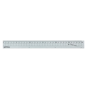 アルミ定規30cm XS04 目盛り30cm はし0目盛り 端ゼロ目盛り カッターなしでも紙がきれいに切れます XS30後継 グッドデザイン賞受賞 ALUMINUM RULER Hi LINE クツワ KUTSUWA【 5個までメール便対応可能 】