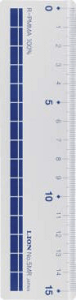 ライオン 直線定規 15cm NO.5MR 270-60 目盛15cm 全長158mm×幅40×厚さ2.2mm LION
