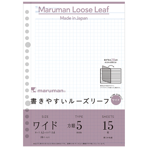 A5 ₷[Y[tCh L1397 5mm 15 A5A4 20 }} maruman