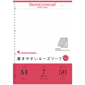 A4 ₷[Y[tpbh L1100P 50 7mmr 37s 30i2E4Ήj maruman Loose Leaf }}y 5܂Ń[֑Ή\ z