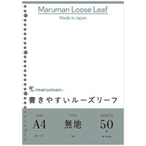 A4 ₷[Y[t L1106 50 n ~1t 30i2E4Ήj maruman Loose Leaf }}y 4܂Ń[֑Ή\ z