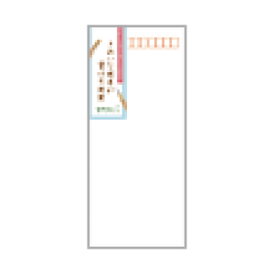 ꂢȈ镕icj20436006 8 H205×W90mm ЃfUCtB ~hJpj[@midori