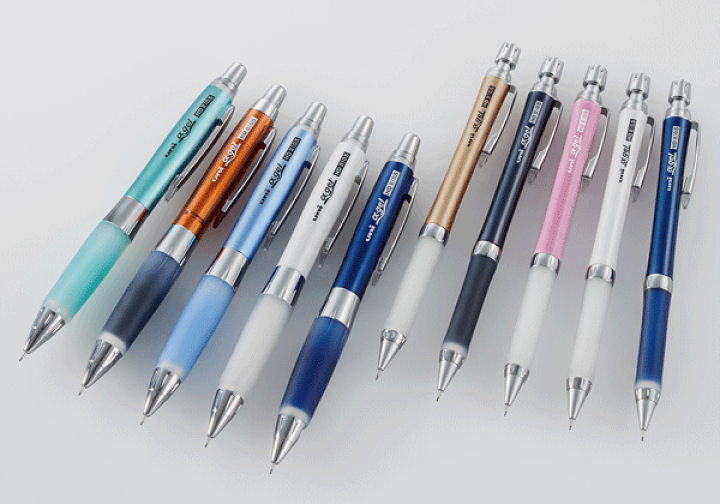 楽天市場】シャープペンシル ユニ アルファゲル スリムタイプ か