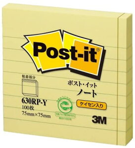 |XgECbg m[gr CG[ y630RP-Yz(630RPY) TCYF75×75mm 100 `^Cv r7mm X^_[hV[Y ӂ S Postit ZFX[G 3M