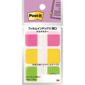 |XgCbg tBCfbNX  }`J[ 40×18mm y686MCz 3F×10 ӂ t S |XgECbg Postit ZFX[G 3M tBӂ