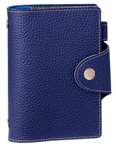 バインダー ソフトファイル mini6穴バインダー WPF1417 システムバインダー ミニ6穴対応 リング 15mm サイズ:約H145×W110×D25mm 合皮製 リフィルなし 対応リフィル:ポケットサイズ H126×W76mm mini6穴