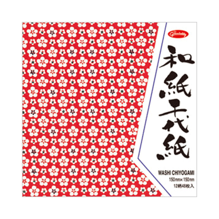 (未使用･未開封品)　ショウワグリム 和紙千代紙 48枚入 23-1971 tu1jdyt 楽天市場】和紙千代紙 23-1971 15cm×15cm 12柄 各4枚 48枚入 折り紙
