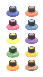 トンボ 蛍コートチャージャー WA-RI 蛍コート専用補充液 蛍光マーカー補充インク 倒れてもこごれない安心設計 Tombow 容量約11ml(約10本分)水性蛍光 顔料インク 全10色 適合本体 :WA-TC・WA-SC